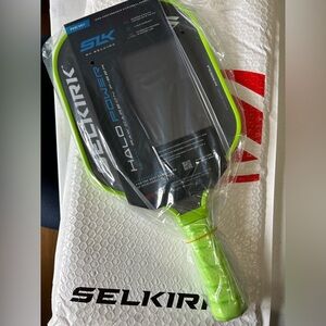 Selkirk SLK Volt Green Halo Power Max Pickleball Paddle Carbon Fiber  NWT